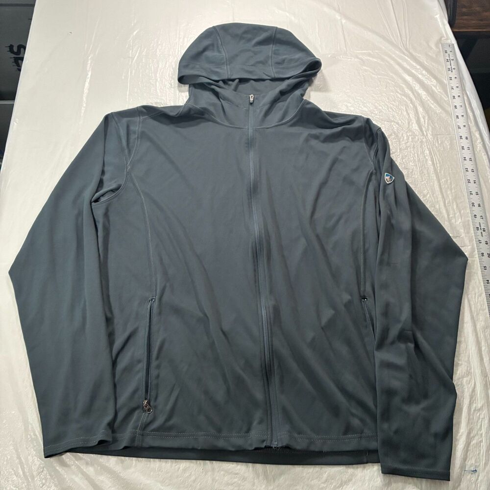 Kuhl 1/4 Zip Coffeenna Hoodie Full Zip Like New! - Picture 3 of 11